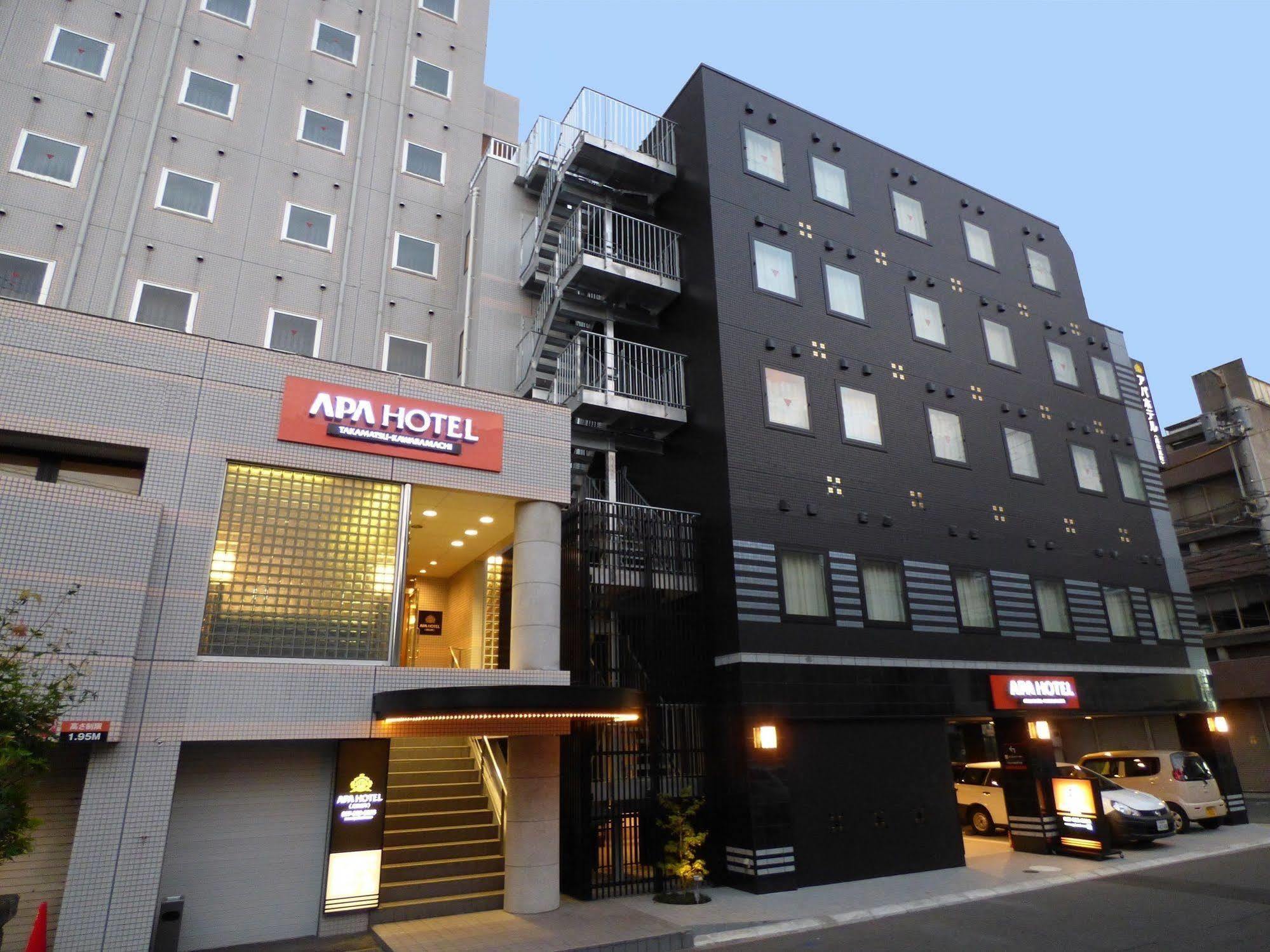 Apa Hotel Takamatsu Kawaramachi Exterior foto