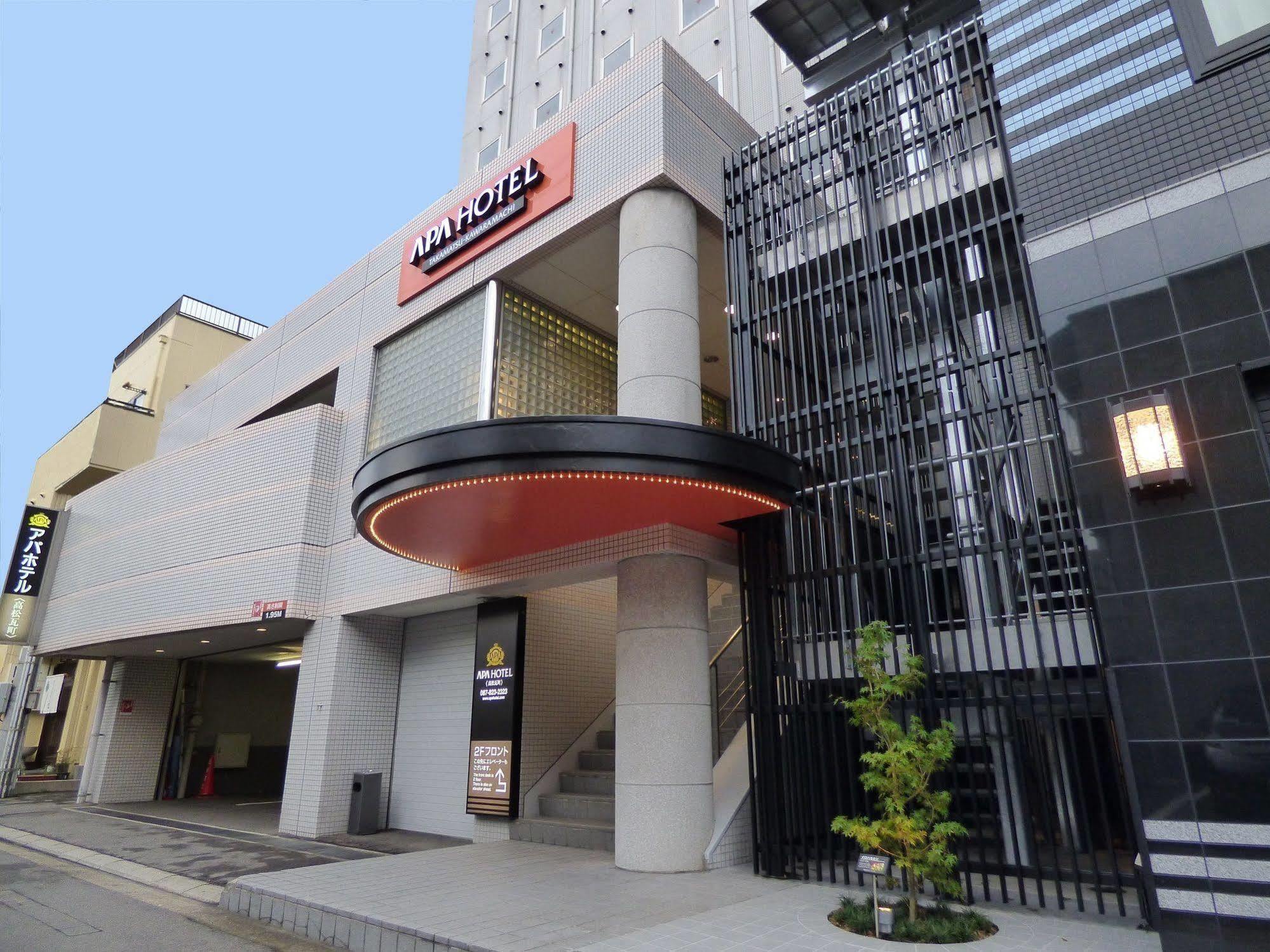 Apa Hotel Takamatsu Kawaramachi Exterior foto